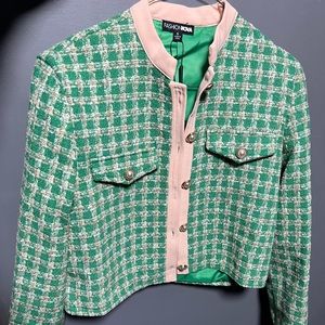 Fashion Nova tweed jacket